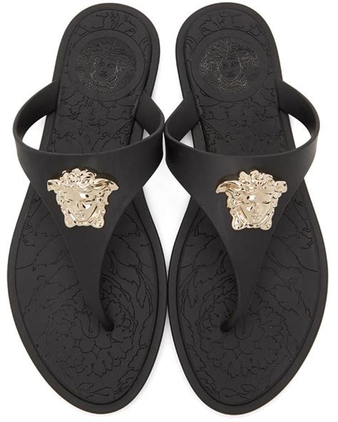 women's versace sandals|Versace flip flops women's.